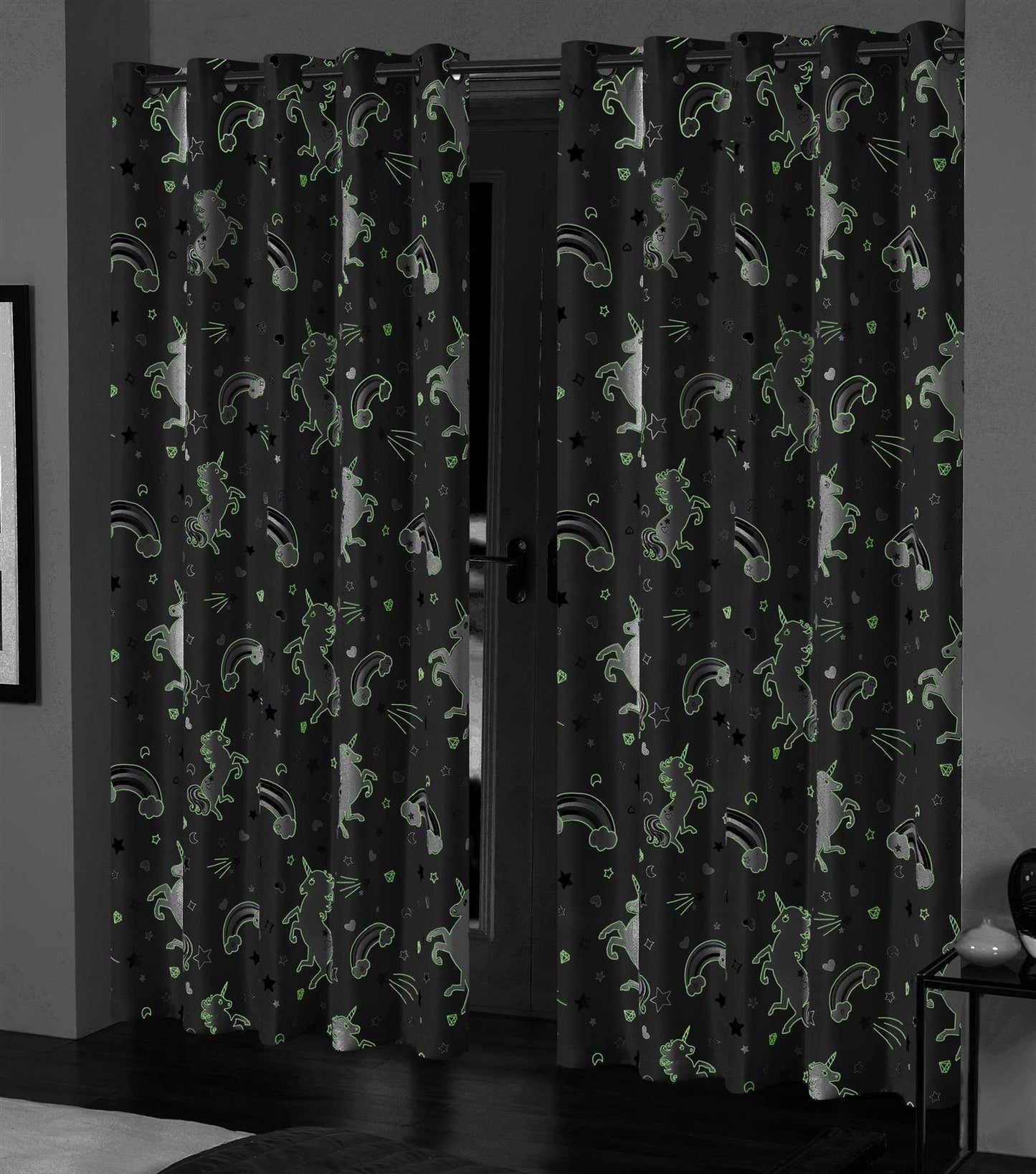 OLIVIA ROCCO Curtain Glow In The Dark Blackout Curtains Wholesale Manchester UK