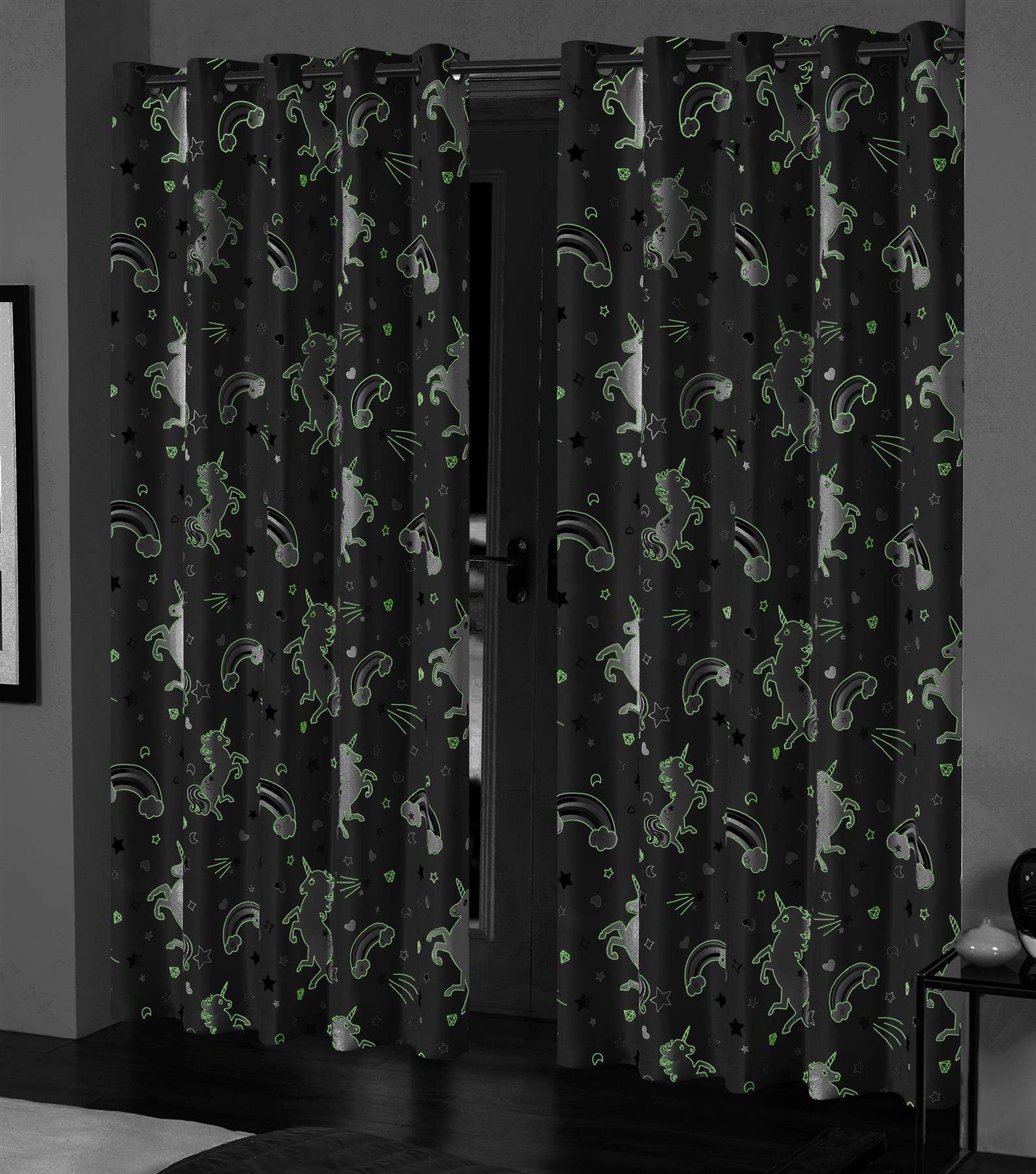 OLIVIA ROCCO Curtain Glow In The Dark Blackout Curtains Wholesale Manchester UK
