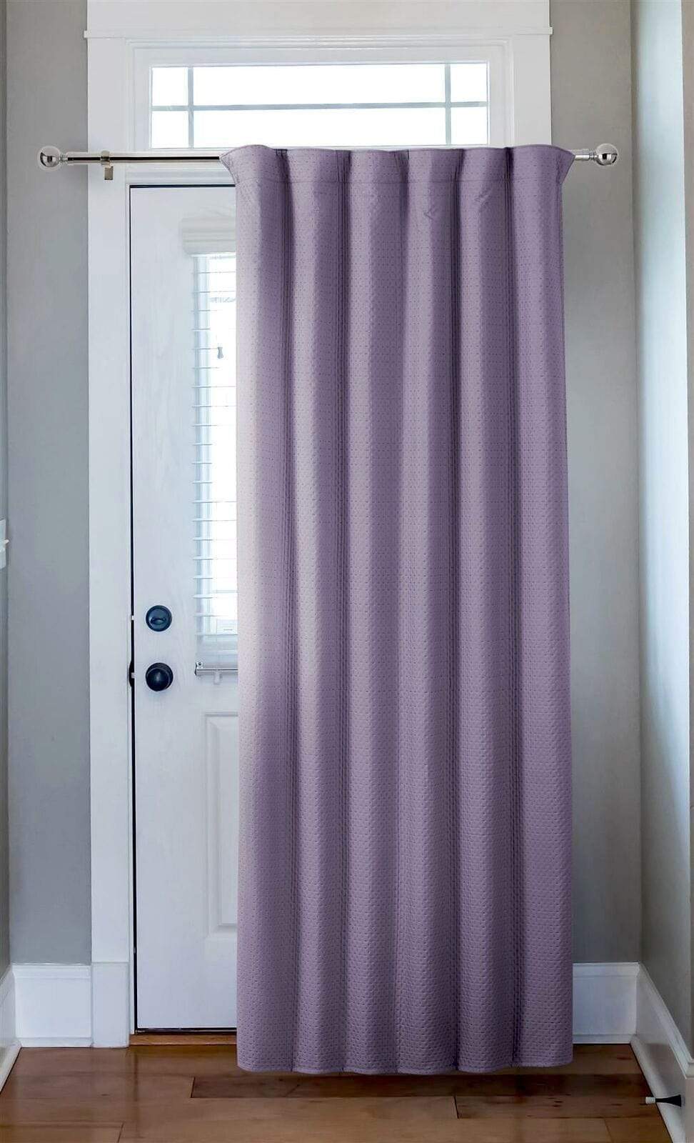 OLIVIA ROCCO Curtain LILAC Capri Thermal Door Curtain Wholesale Manchester UK