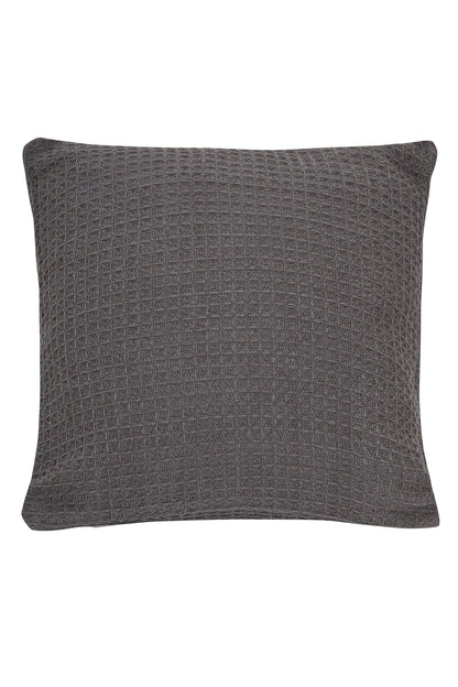 OLIVIA ROCCO Cushions CHARCOAL / 43 x 43 cm Lisbon Pure Cotton Cushion Cover Wholesale Manchester UK