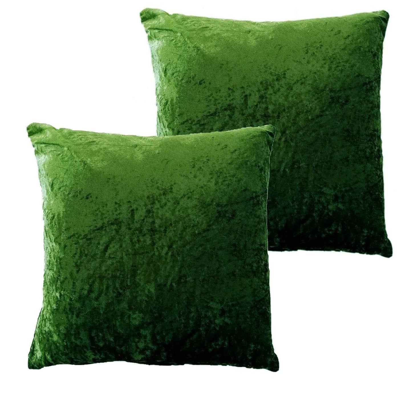 OLIVIA ROCCO Cushions EMERALD GREEN Crushed Velvet Cushion Covers Wholesale Manchester UK