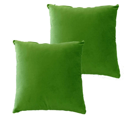OLIVIA ROCCO Cushions GREEN Matte Velvet Cushion Covers Wholesale Manchester UK