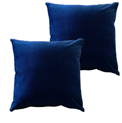 OLIVIA ROCCO Cushions NAVY Matte Velvet Cushion Covers Wholesale Manchester UK