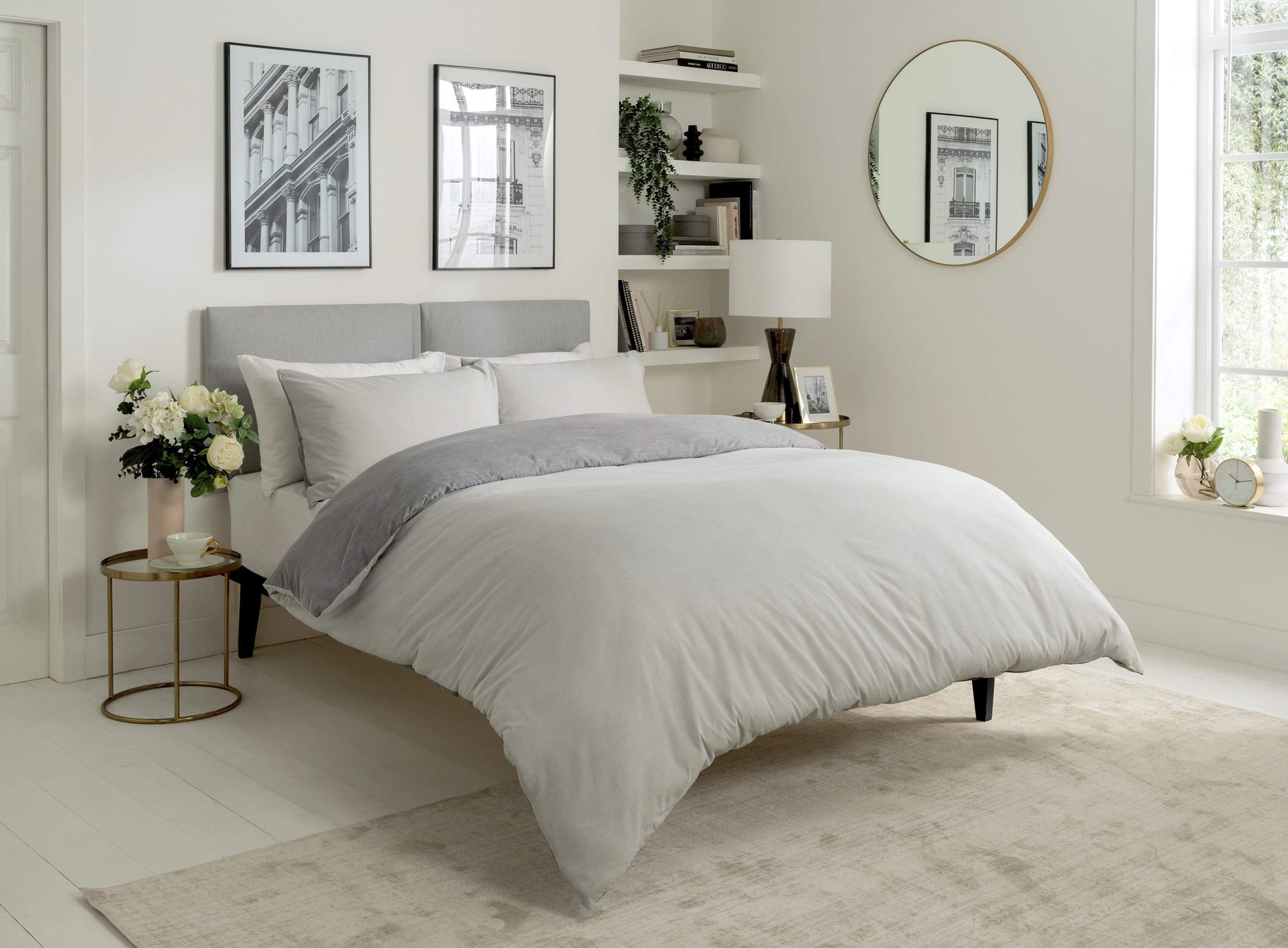 OLIVIA ROCCO Duvet Cover Chambray Reversible Duvet Set Wholesale Manchester UK