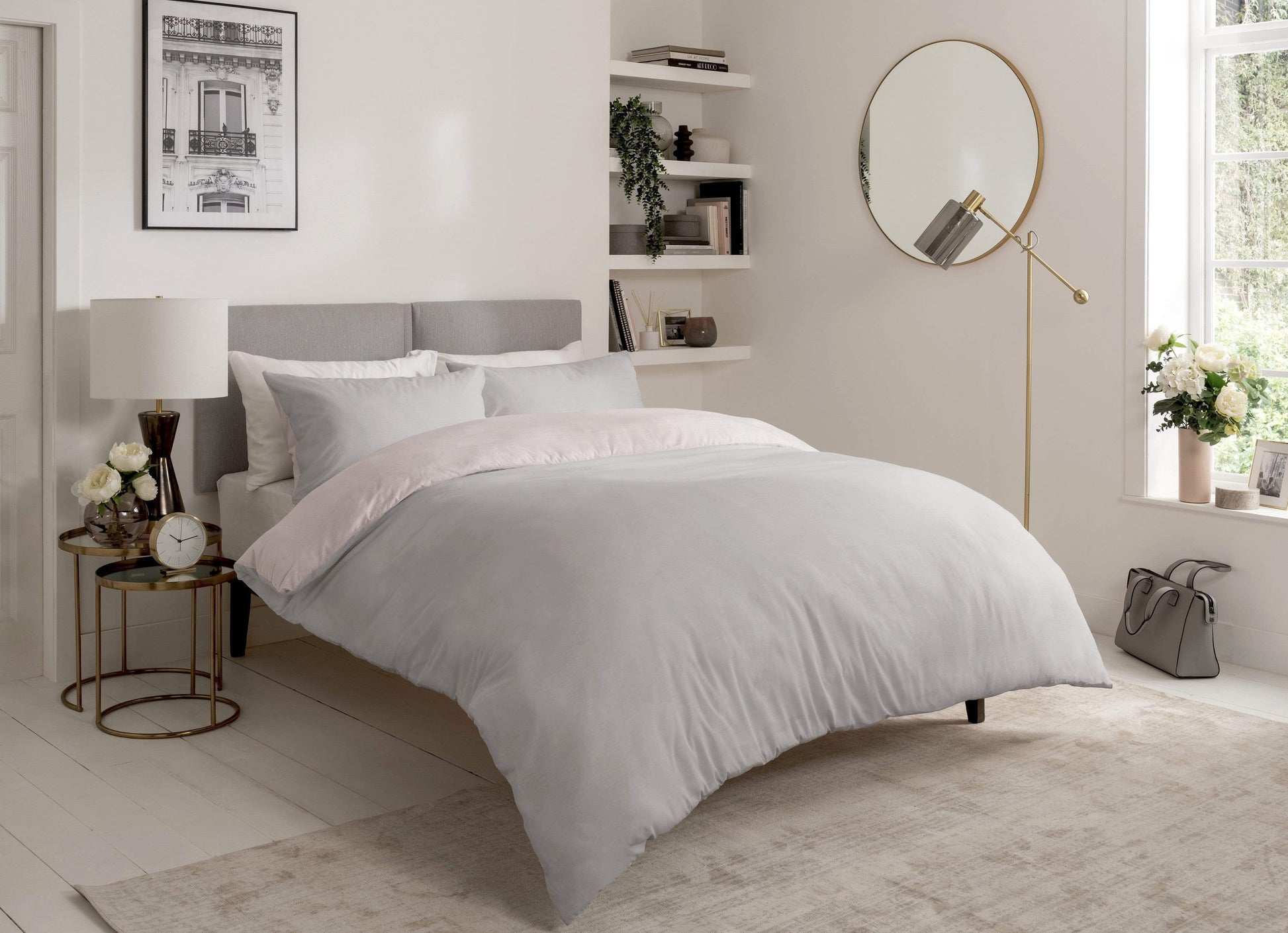 OLIVIA ROCCO Duvet Cover Chambray Reversible Duvet Set Wholesale Manchester UK
