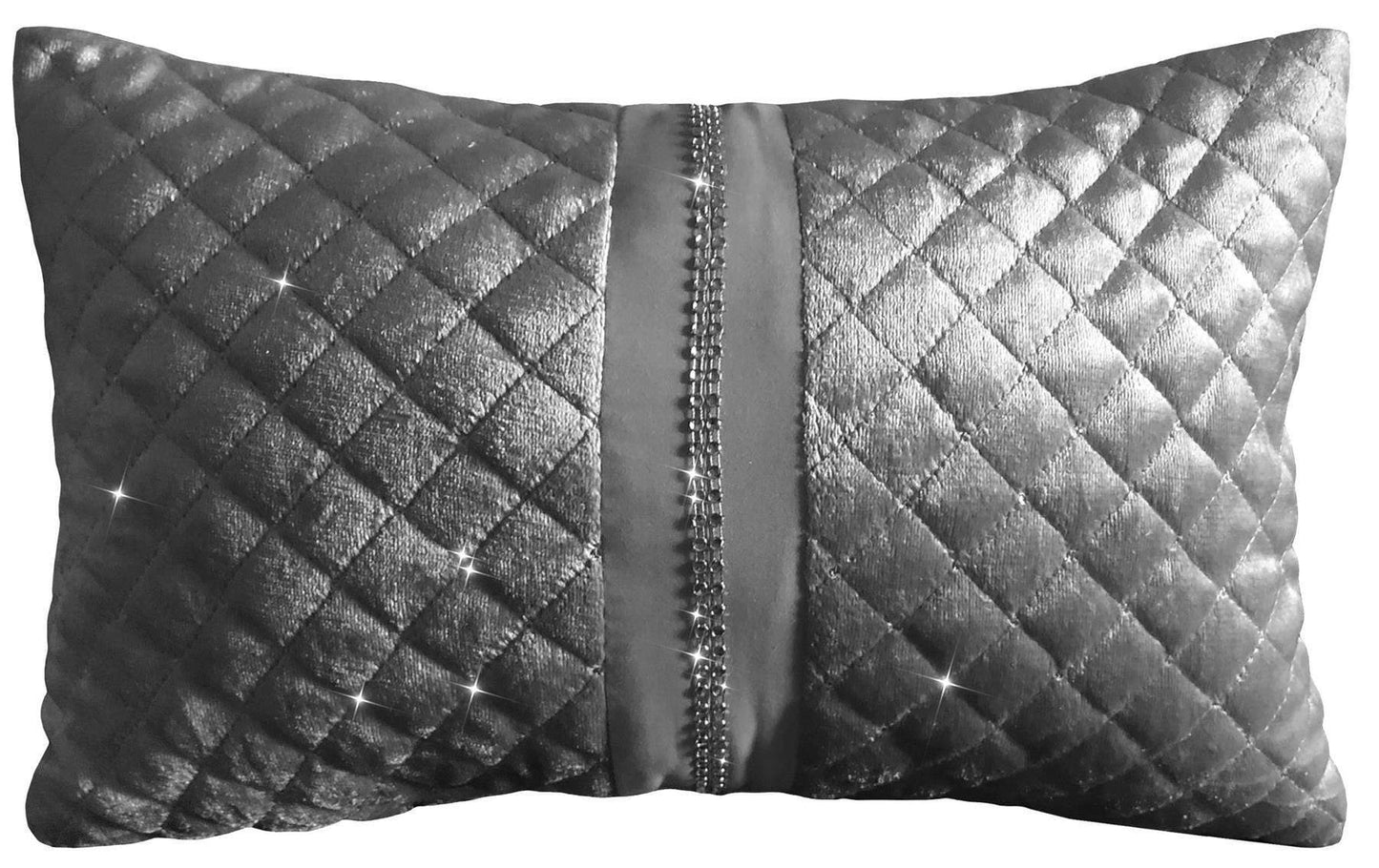 OLIVIA ROCCO Duvet Cover CHARCOAL / BOUDOIR CUSHION Kylie Duvet Set Wholesale Manchester UK