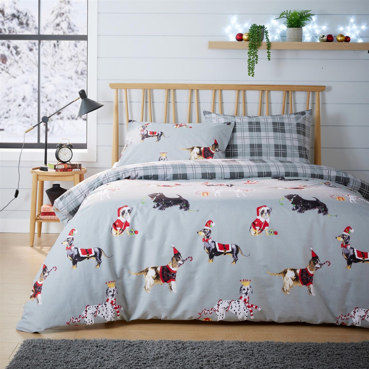 OLIVIA ROCCO Duvet Cover Christmas Dogs Duvet Set Wholesale Manchester UK
