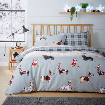 OLIVIA ROCCO Duvet Cover Christmas Dogs Duvet Set Wholesale Manchester UK