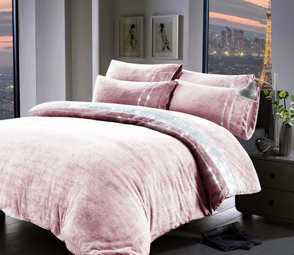 OLIVIA ROCCO Duvet Cover Diamante Teddy Duvet Set Wholesale Manchester UK