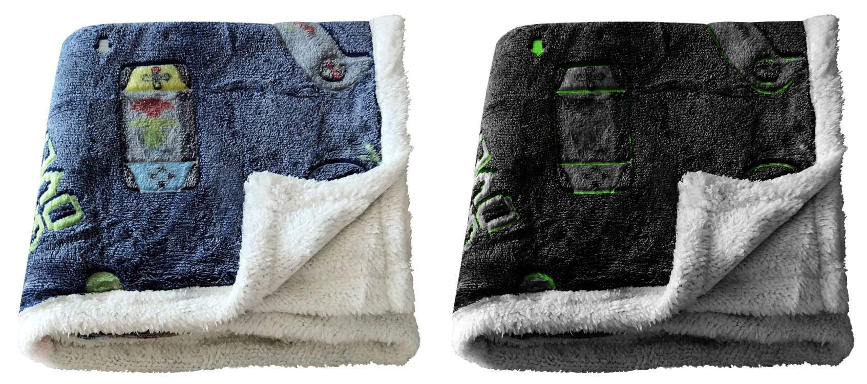 OLIVIA ROCCO Duvet Cover Gamer Station Glow In The Dark Teddy Duvet Set Wholesale Manchester UK