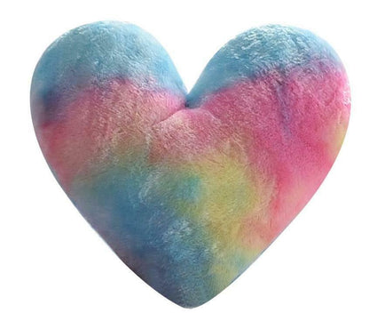 OLIVIA ROCCO Duvet Cover HEART CUSHION Rainbow Tie Dye Teddy Duvet Set Wholesale Manchester UK