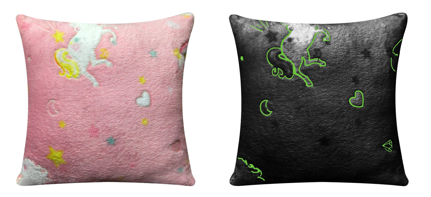 OLIVIA ROCCO Duvet Cover Rainbow Unicorn Glow In The Dark Teddy Duvet Set Wholesale Manchester UK