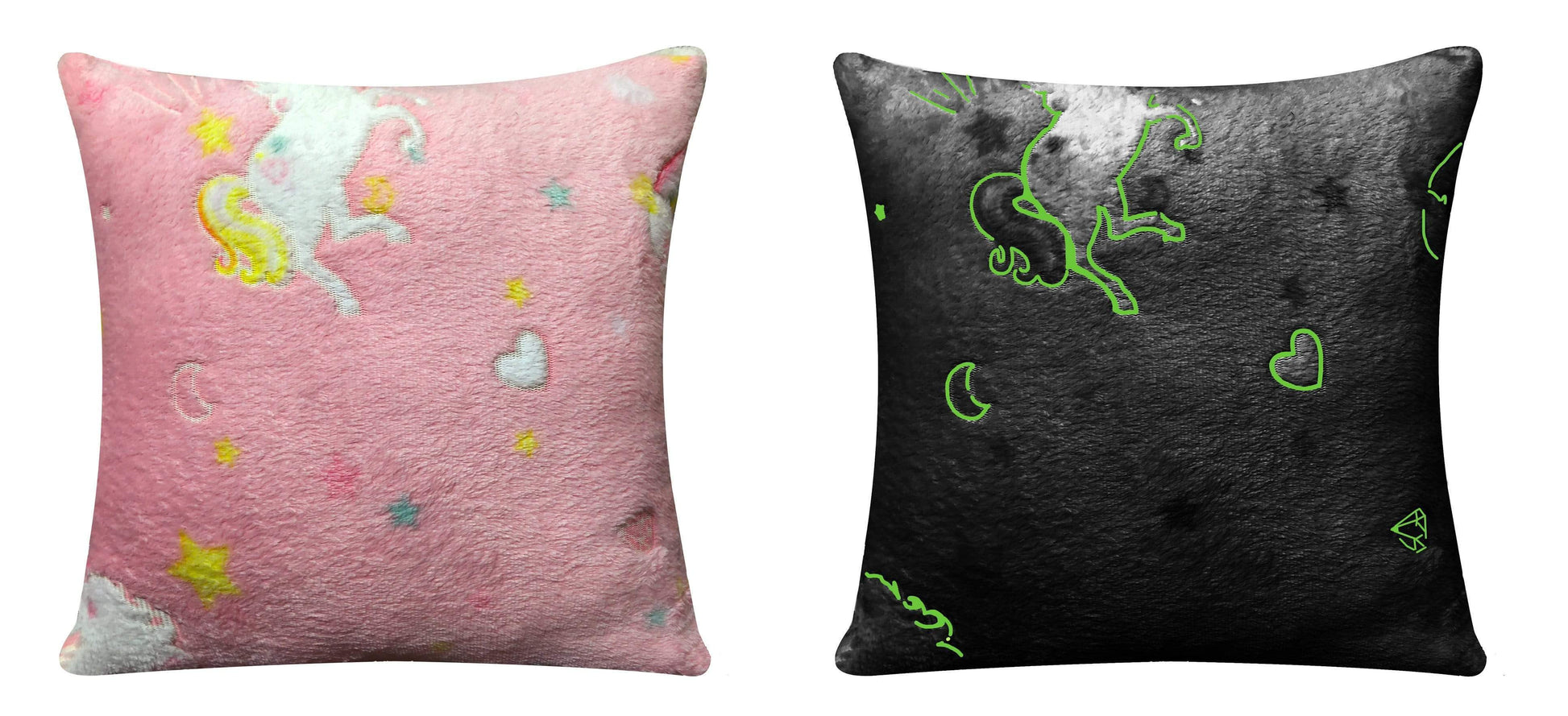 OLIVIA ROCCO Duvet Cover Rainbow Unicorn Glow In The Dark Teddy Duvet Set Wholesale Manchester UK