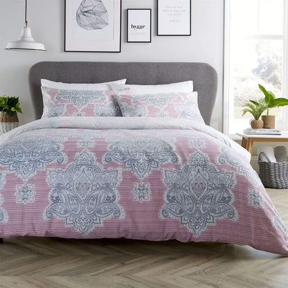 OLIVIA ROCCO Duvet Cover SINGLE / BLUSH PINK Empire Duvet Set Wholesale Manchester UK