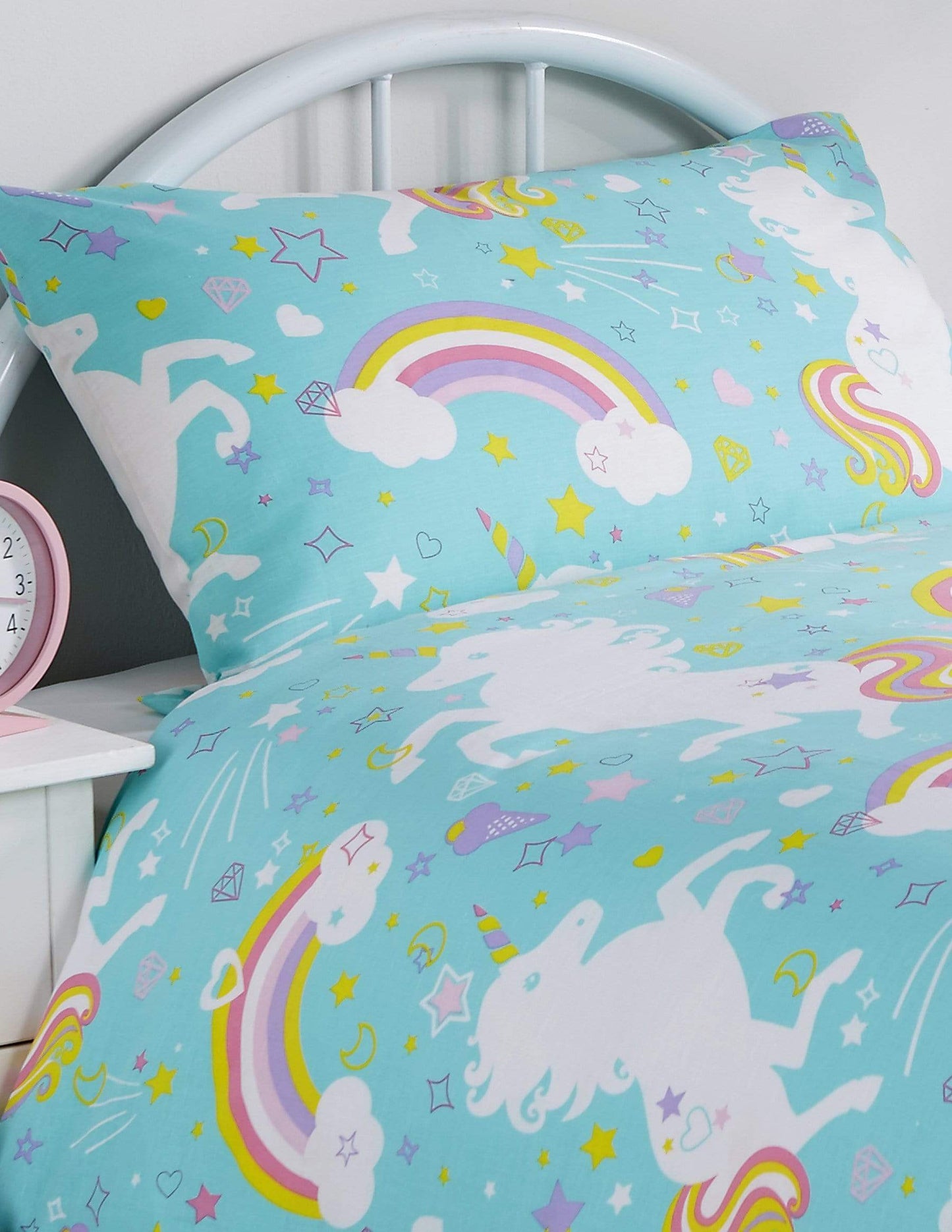 OLIVIA ROCCO Duvet Cover SINGLE / DUCKEGG Unicorn Duvet Set Wholesale Manchester UK