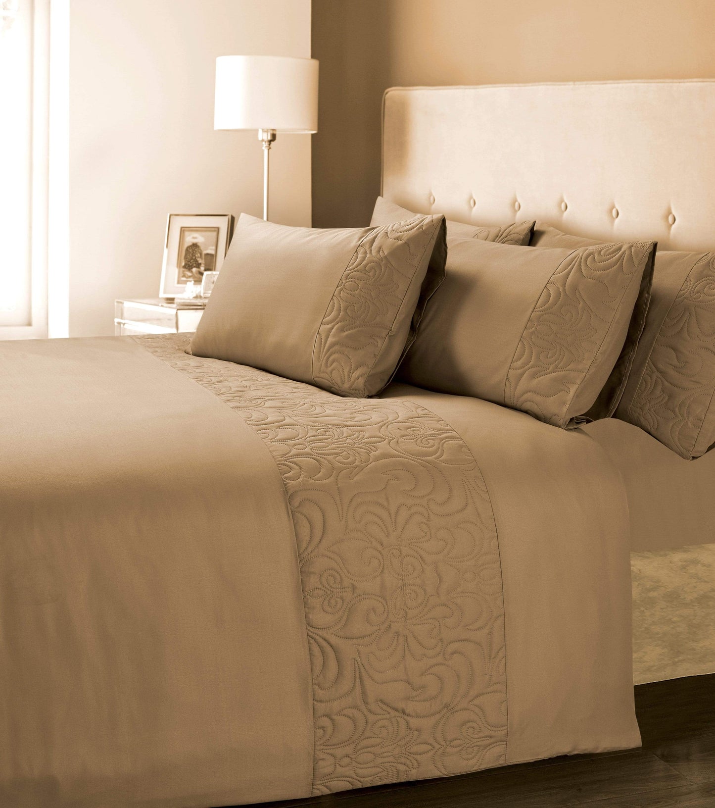 OLIVIA ROCCO Duvet Cover SINGLE / GOLD Venezia Duvet Set Wholesale Manchester UK