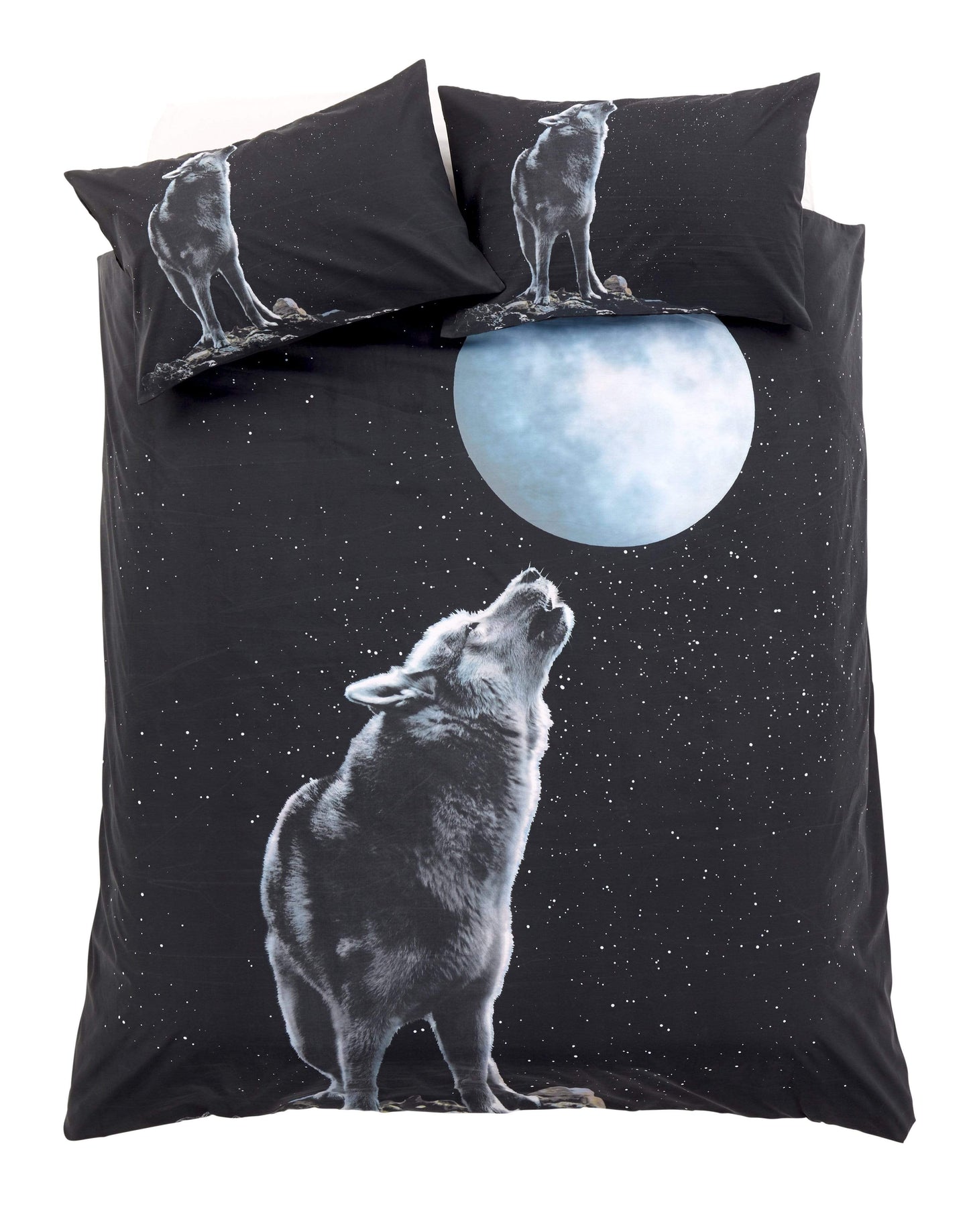 OLIVIA ROCCO Duvet Cover SINGLE Moonlight Wolf Duvet Set Wholesale Manchester UK