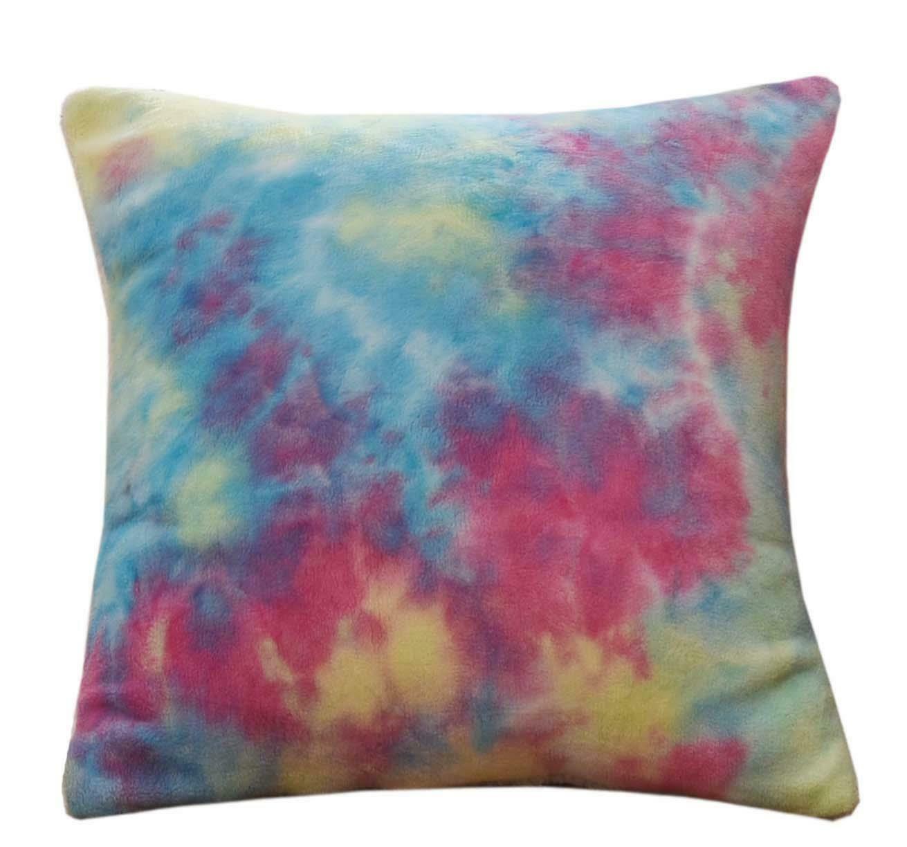 OLIVIA ROCCO Duvet Cover SQUARE CUSHION COVER Rainbow Tie Dye Teddy Duvet Set Wholesale Manchester UK