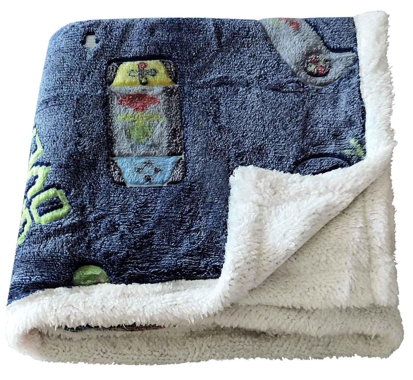 OLIVIA ROCCO Duvet Cover THROW Gamer Station Glow In The Dark Teddy Duvet Set Wholesale Manchester UK