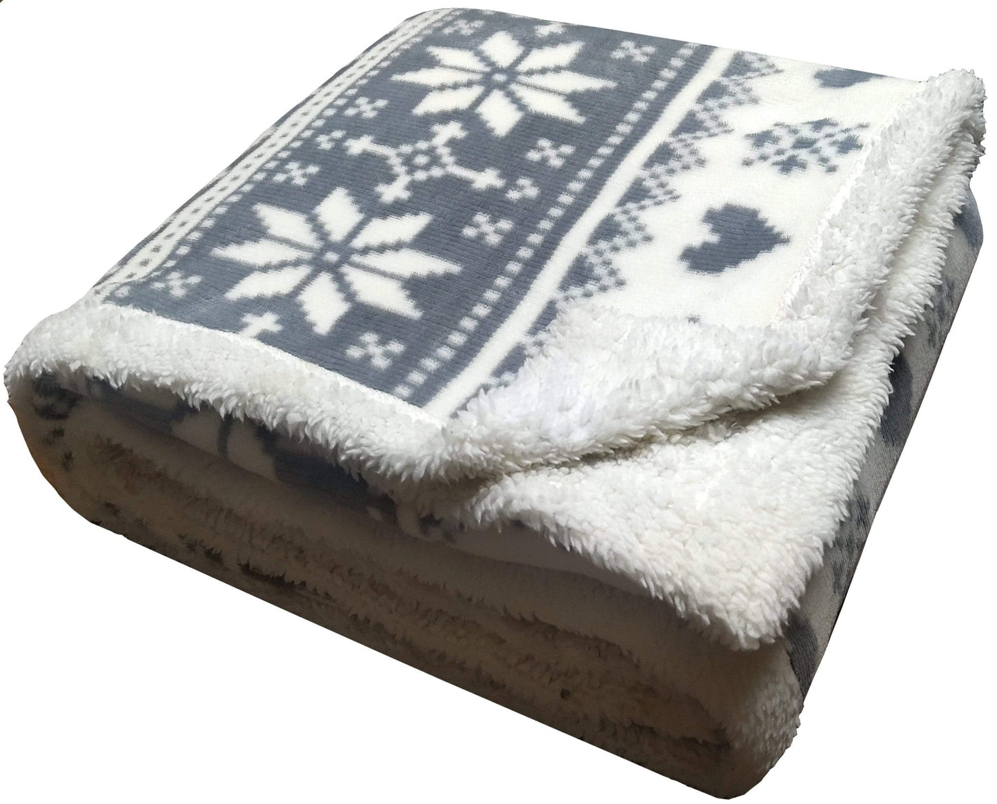 OLIVIA ROCCO Duvet Cover THROW Nordic Fair Isle Teddy Duvet Set Wholesale Manchester UK