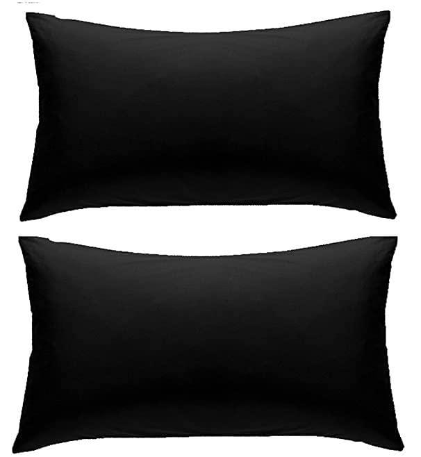 OLIVIA ROCCO Fitted Sheet PILLOWCASES / BLACK Percale Fitted Sheet Wholesale Manchester UK