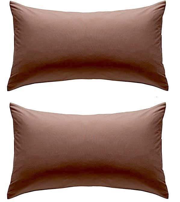 OLIVIA ROCCO Fitted Sheet PILLOWCASES / NATURAL Percale Fitted Sheet Wholesale Manchester UK