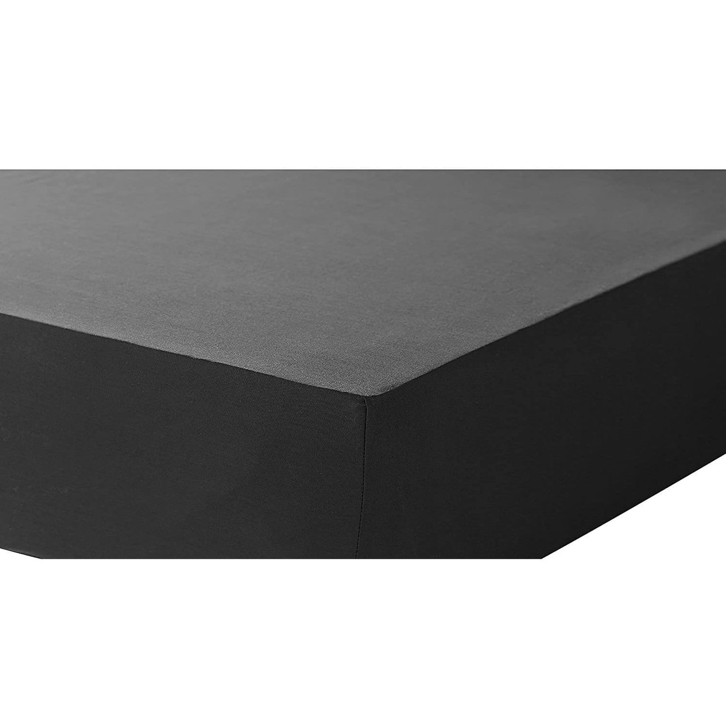 OLIVIA ROCCO Fitted Sheet SINGLE / BLACK Percale Fitted Sheet Wholesale Manchester UK