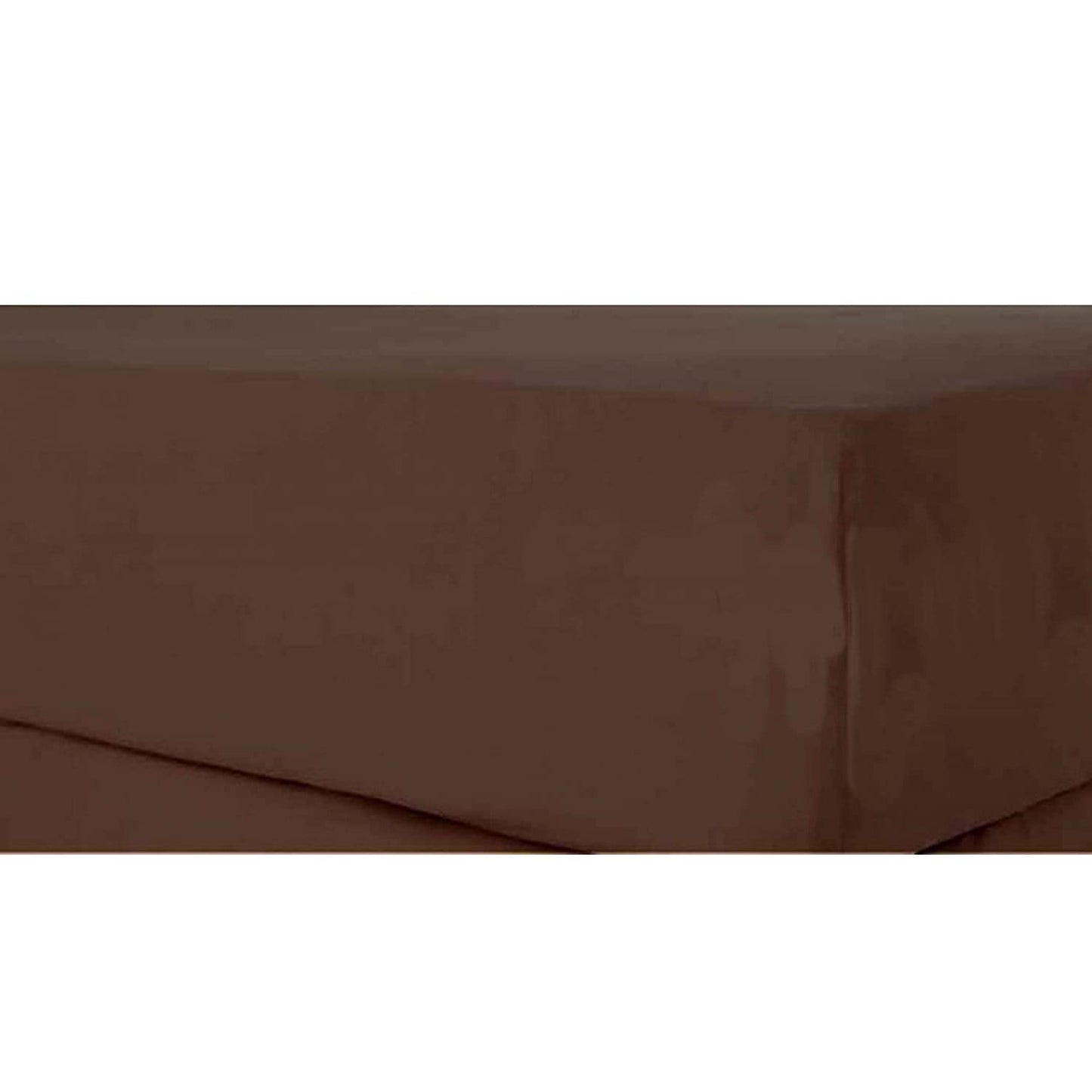OLIVIA ROCCO Fitted Sheet SINGLE / CHOCOLATE Percale Fitted Sheet Wholesale Manchester UK