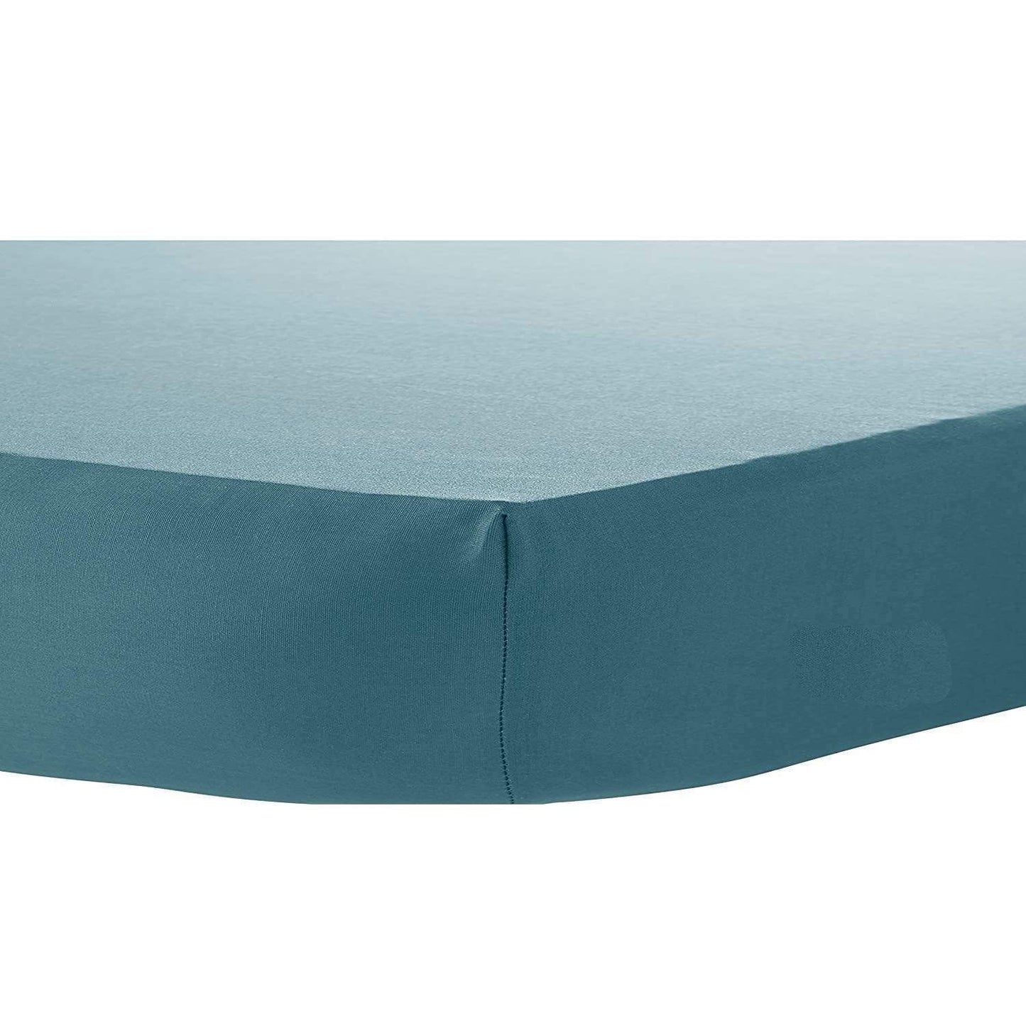 OLIVIA ROCCO Fitted Sheet SINGLE / TEAL Percale Fitted Sheet Wholesale Manchester UK