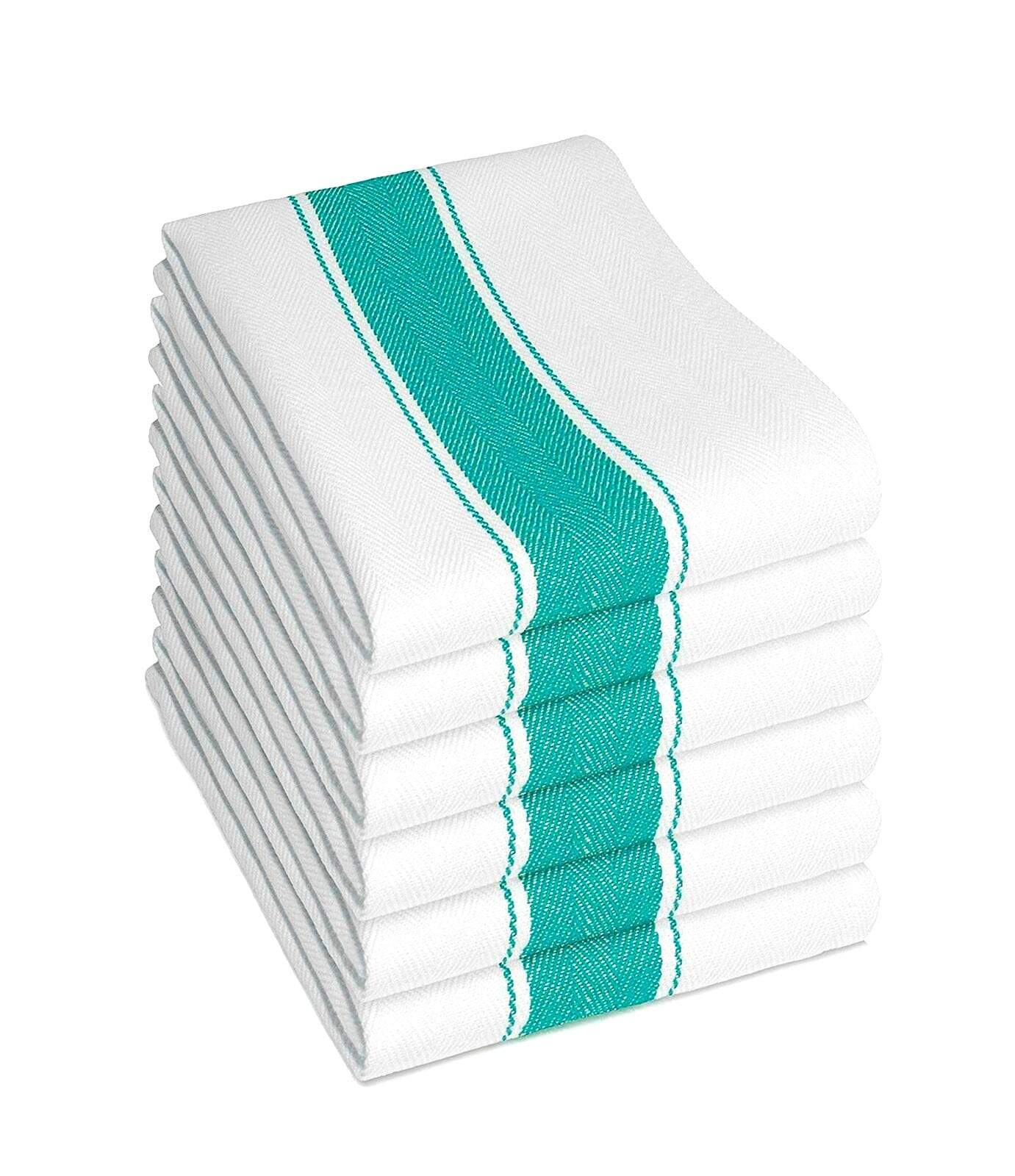 OLIVIA ROCCO Tea Towel GREEN Catering Grade Tea Towels Wholesale Manchester UK