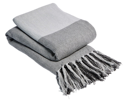 OLIVIA ROCCO Throw Check Pure Cotton Throw Wholesale Manchester UK