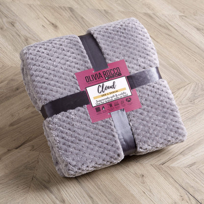 OLIVIA ROCCO Throw Cloud Honeycomb Throw Wholesale Manchester UK
