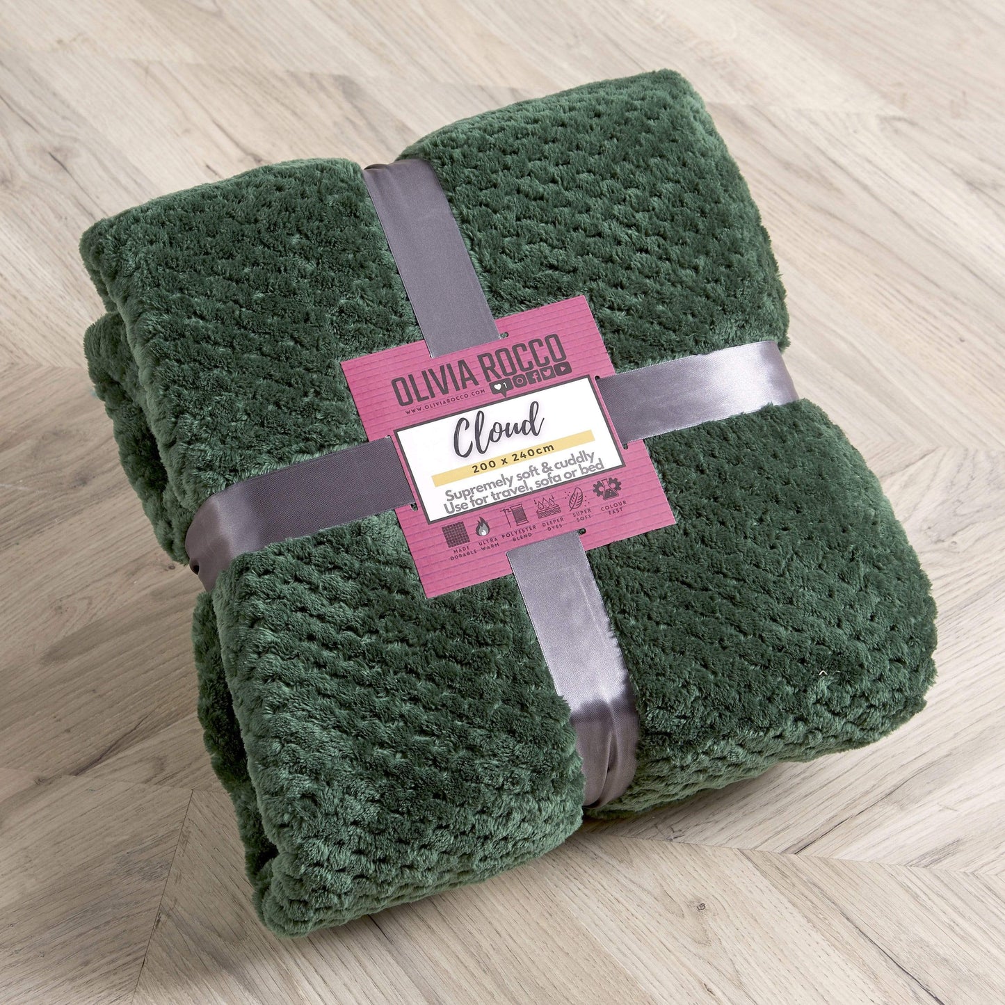 OLIVIA ROCCO Throw Cloud Honeycomb Throw Wholesale Manchester UK