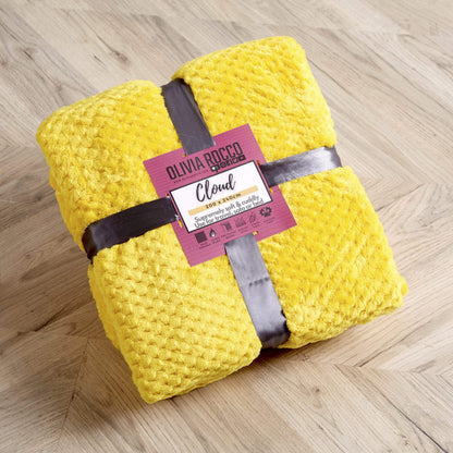 OLIVIA ROCCO Throw Cloud Honeycomb Throw Wholesale Manchester UK