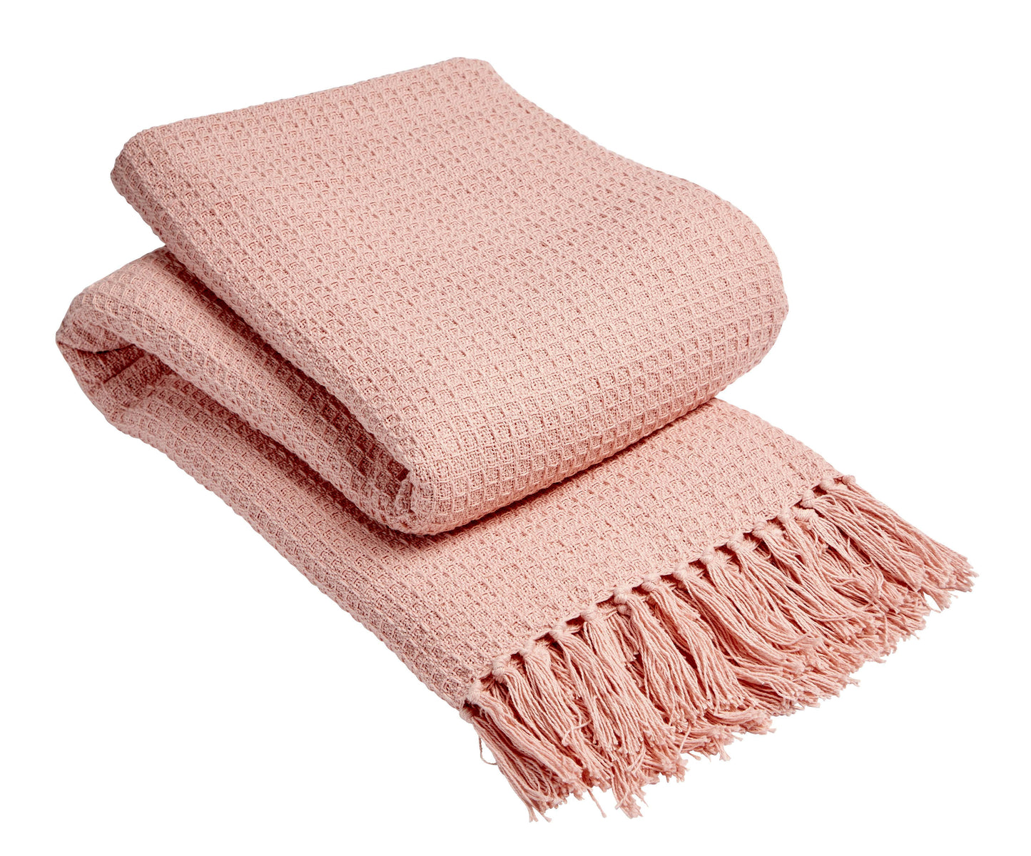 OLIVIA ROCCO Throw Lisbon Pure Cotton Honeycomb Throw Wholesale Manchester UK