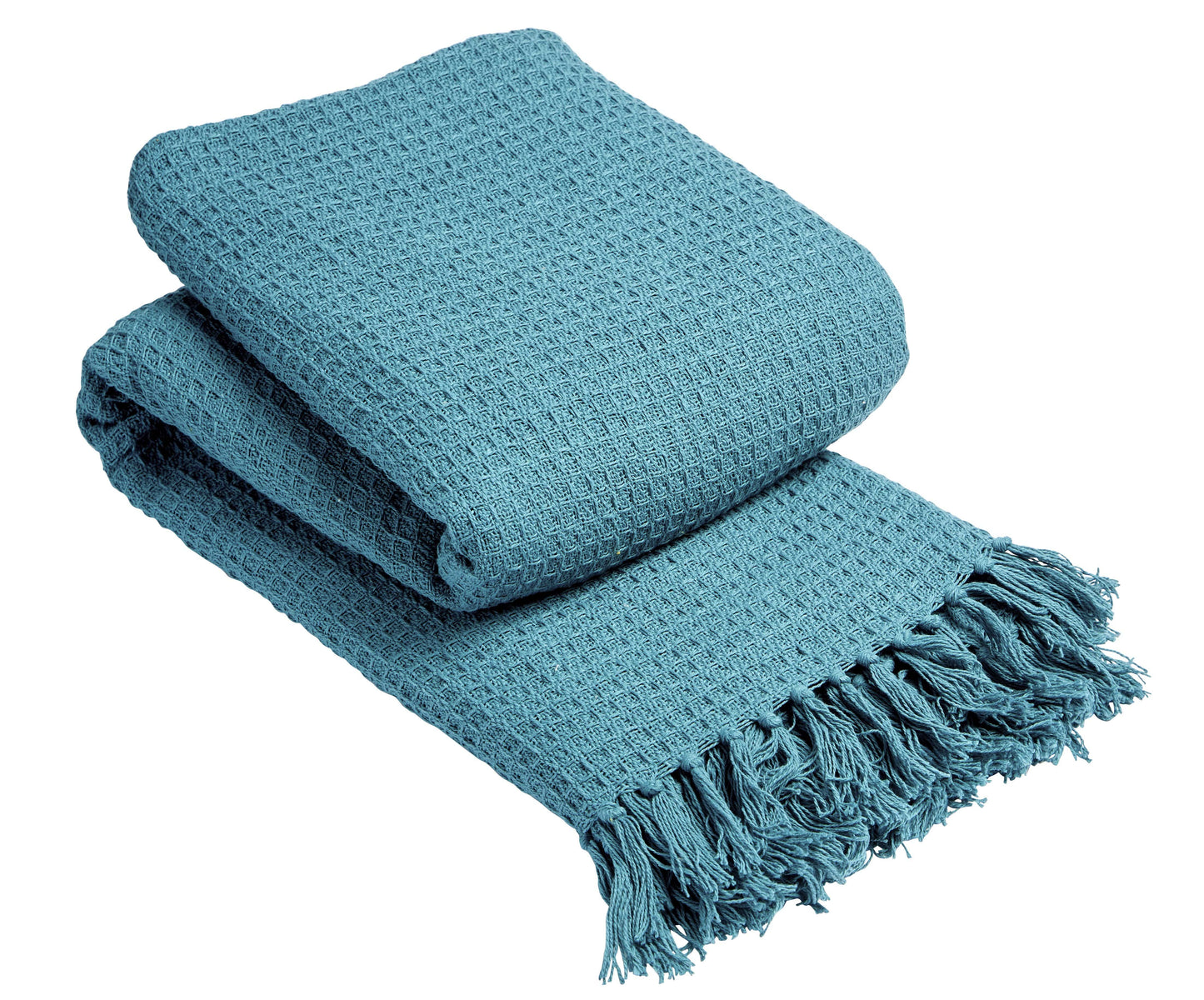 OLIVIA ROCCO Throw Lisbon Pure Cotton Honeycomb Throw Wholesale Manchester UK